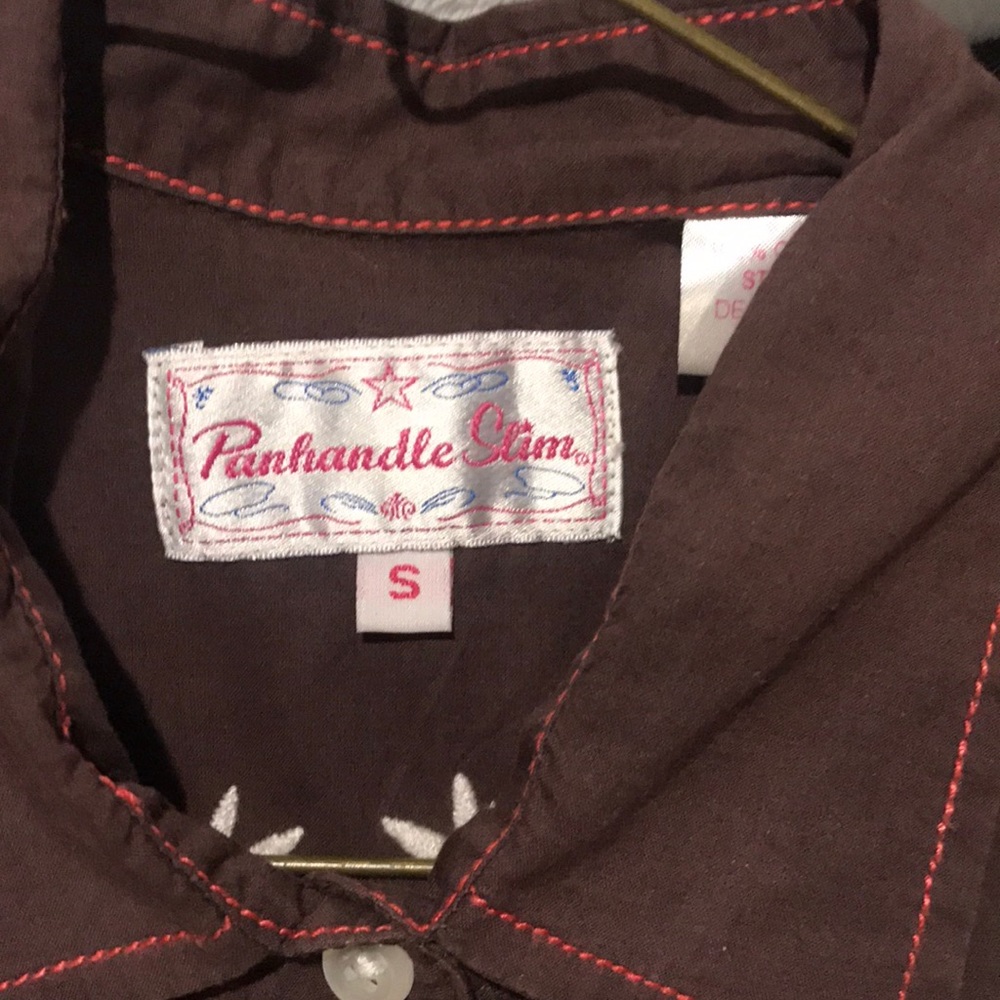 Panhandle Slim Western Horse Show Shirt Small - Picture 3 of 6